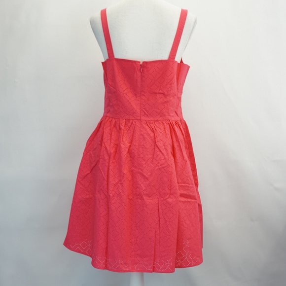 Maison Jules Laser Cut Fit Flare Sun Dress L - Picture 4 of 7